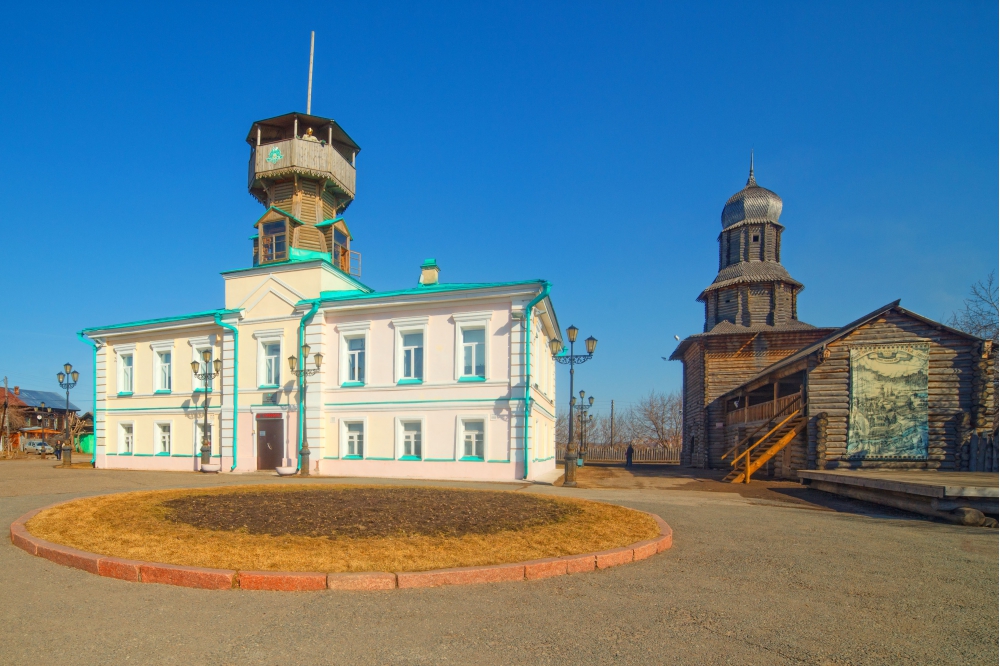 Музей истории томска. Музей истории Томска Воскресенская гора. Томск Воскресенская гора пожарная каланча. Томск музей истории Томска.